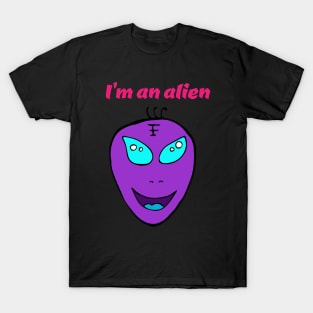 Alien face T-Shirt